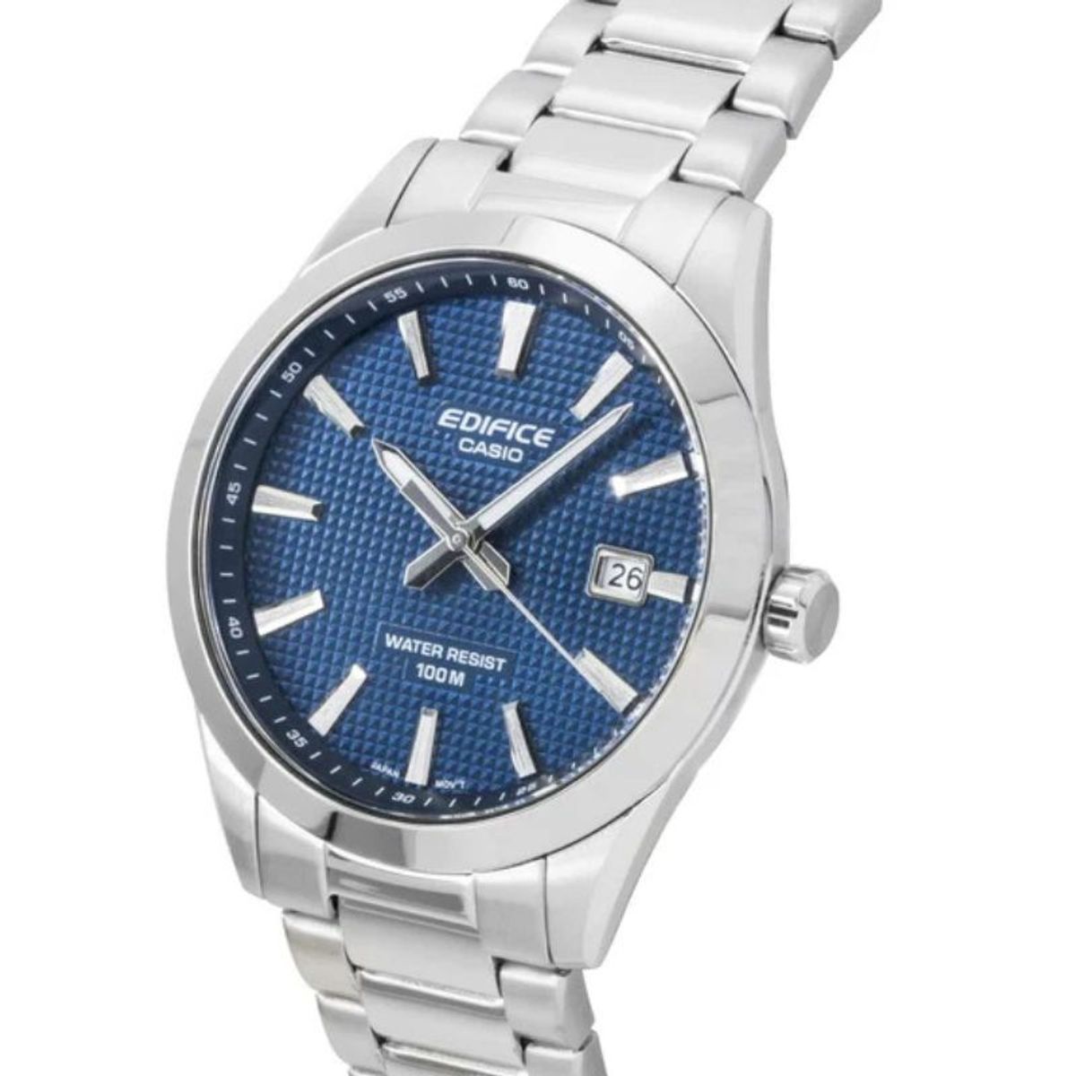 CASIO - Reloj Casio Edifice EFV-160D-2A Caja y Correa de Acero