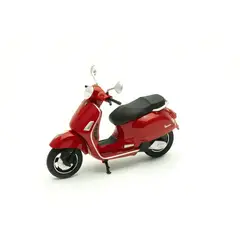 GENERICO - Moto Vespa GTS 125cc escala 118 multicolor