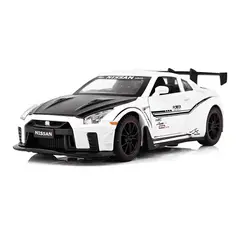 GENERICO - Auto Nissan GTR R35 escala 132 blanco