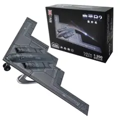 GENERICO - Avión USAF B-2 Spirit Black Escala 1200 Armable