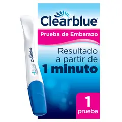 CLEARBLUE - Test de Embarazo Rápido resultado en 1 minuto
