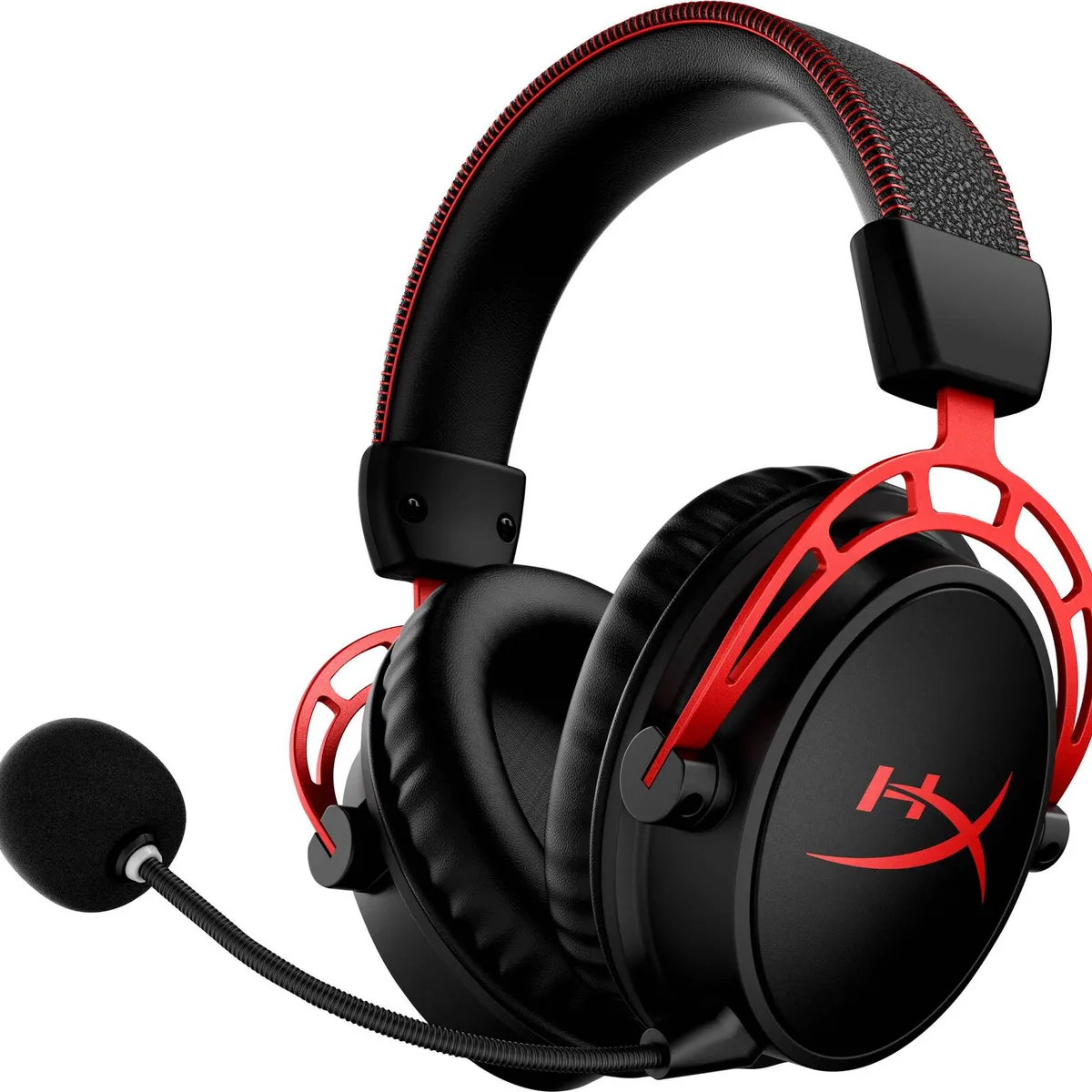 HYPERX - Audífonos Gamer HyperX Cloud Alpha Wireless, 2.4GHz, Audio Espacial DTS, Red