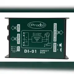 PRODB - Caja Directa Pasiva Di-01 Para Instrumentos Y Sonido