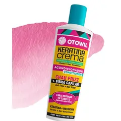 OTOWIL - Acondicionador Keratina en Crema - Tratamiento Reparador Frasco 250ml