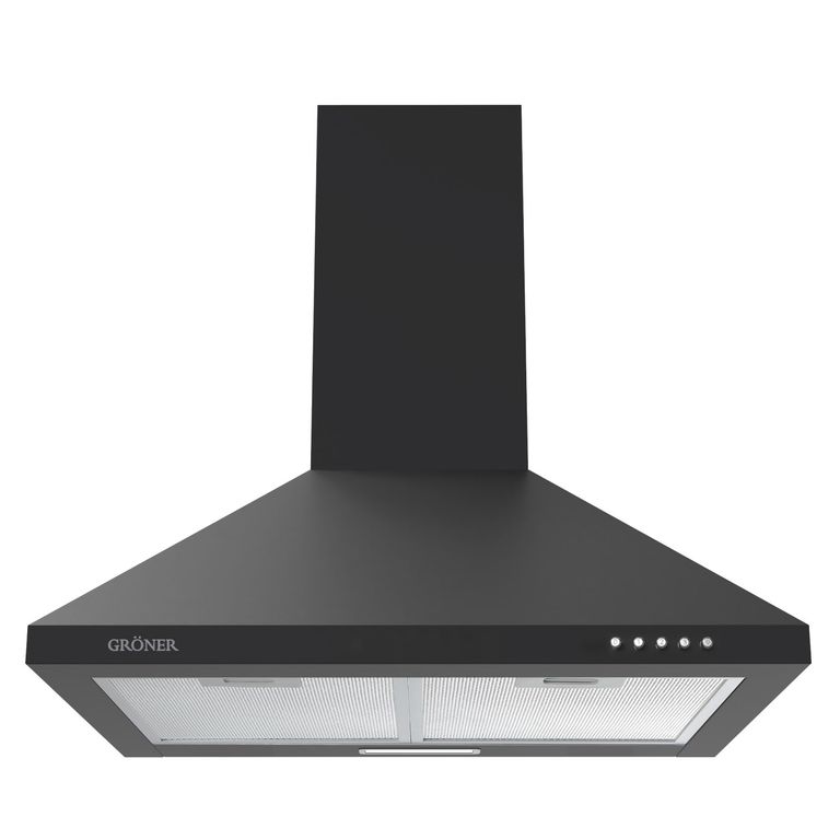 GRONER Campana Piramidal Gröner Black Mate T60