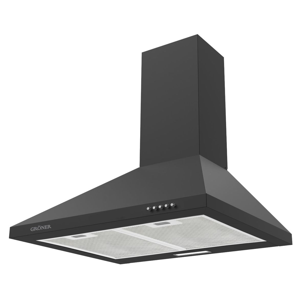 GRONER - Campana Piramidal Gröner Black Mate T60