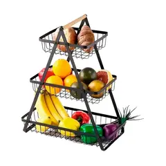 OFERTABKN - Organizador Canasta Frutero Verdulero Multiuso 3 Niveles
