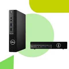 DELL - Micro PC Optiplex 3080M / I5 10600T / 8 GB / 256 GB / Reacondicionado