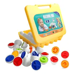GENERICO - Juguete interactivo infantil abc huevos de pascua