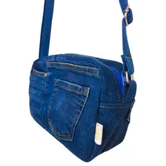 MARISI - Cartera Bandolera denim azul clásico