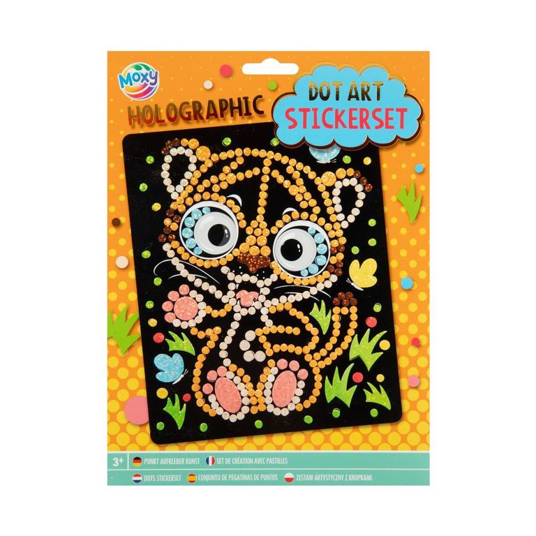 Pinta con Diamantes Holografica Gato