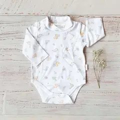 WAWA BABY DESIGN - Body Beatle Dinos Algodón Pima