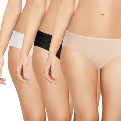 BALI - Pack De 3 Calzón Bikini Mujer