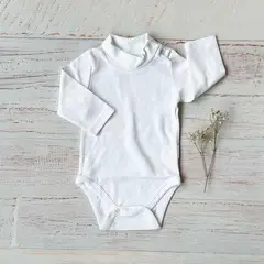WAWA BABY DESIGN - Body Beatle Blanco Algodón Pima