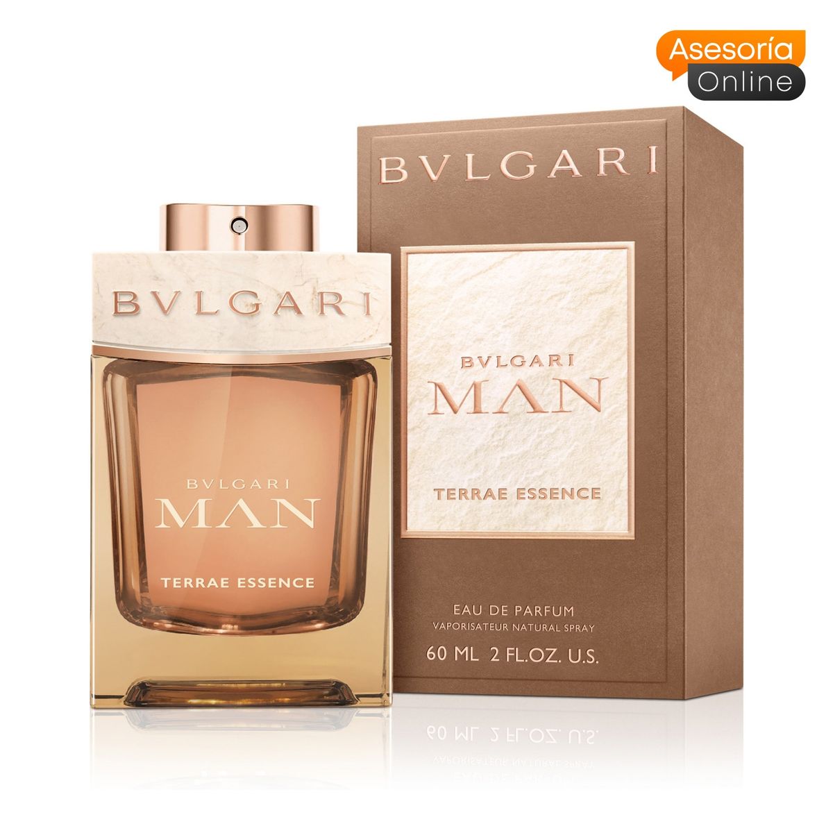 BVLGARI - Perfume Hombre Man Terrae Essence EDP 60 ml Bvlgari