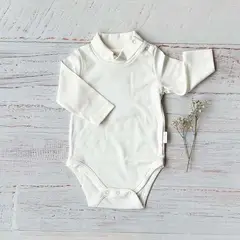WAWA BABY DESIGN - Body Beatle Hueso Algodón Pima para Bebé