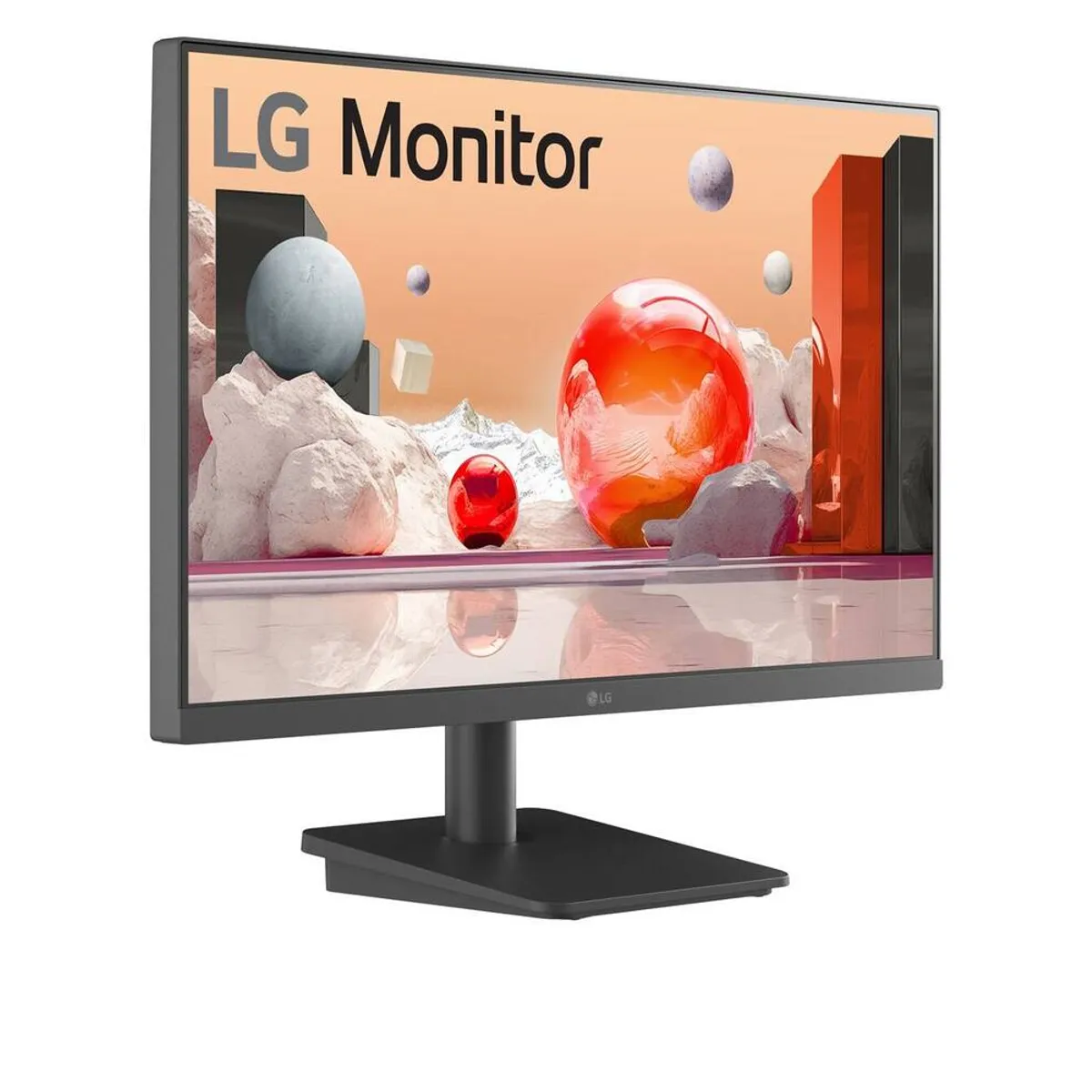 LG - Monitor Plano LG 24MS500-B, 24” Full HD, Panel IPS, 100hz, 5ms GTG, HDMI, Negro