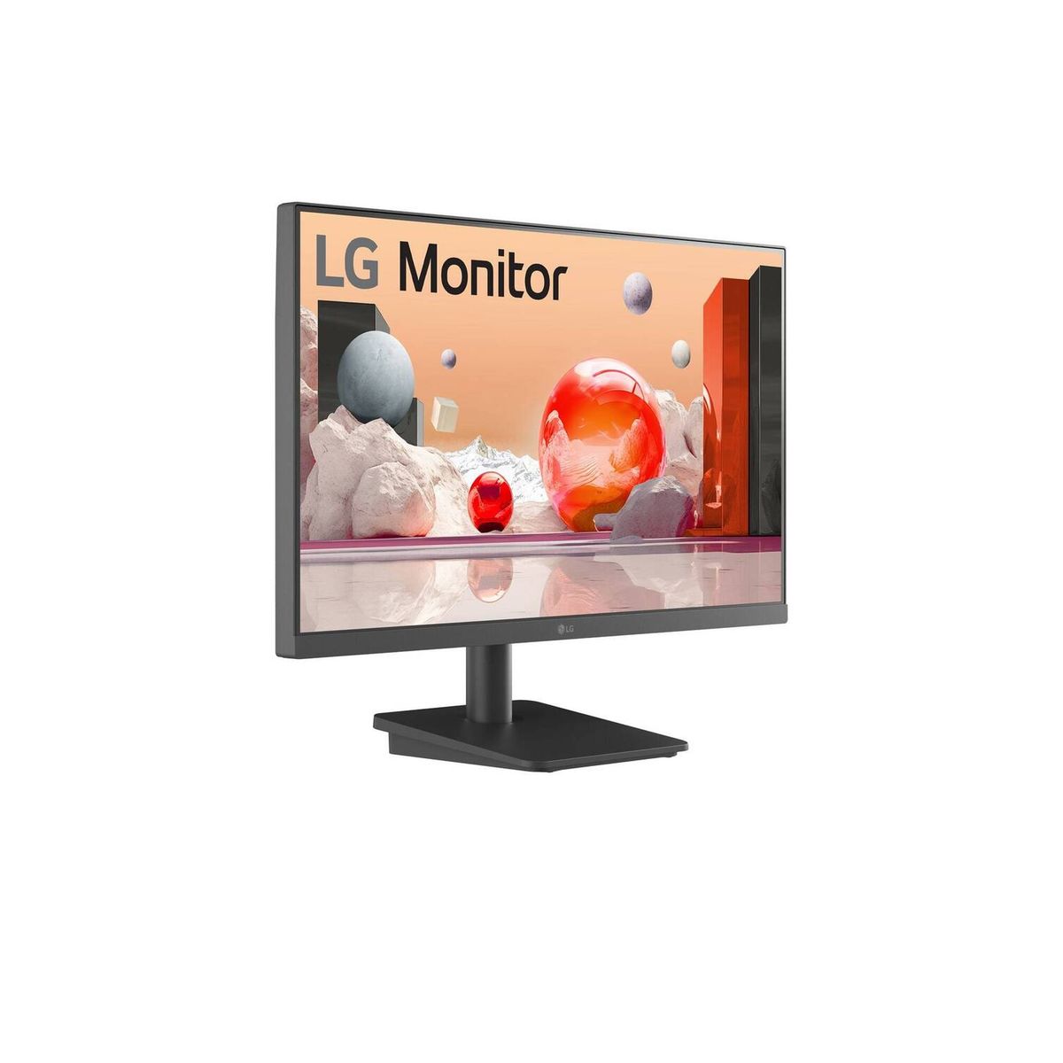 LG - Monitor Plano LG 24MS500-B, 24” Full HD, Panel IPS, 100hz, 5ms GTG, HDMI, Negro