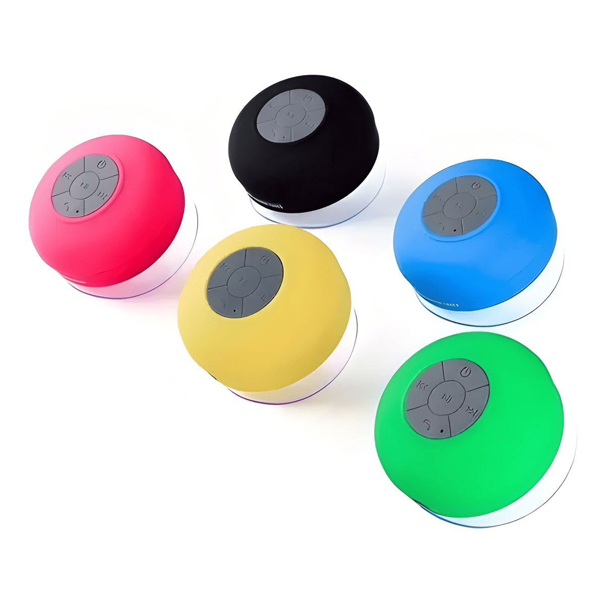 GENERICO - Parlante portátil bluetooth ducha resistente al agua