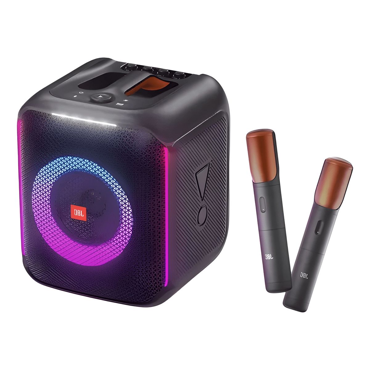 GENERICO - Parlante portátil con bluetooth waterproof Negro 1