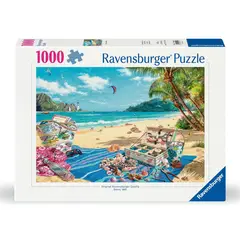 RAVENSBURGER - Puzzle 1000 Piezas Tesoros de la Playa