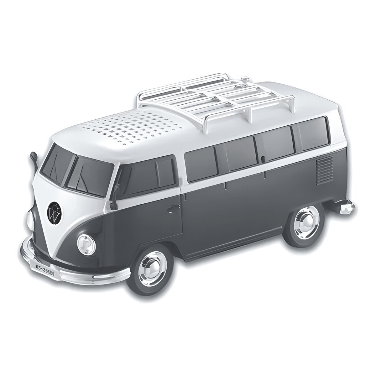 GENERICO - Parlante portátil recargable tipo combi bluetooth 12