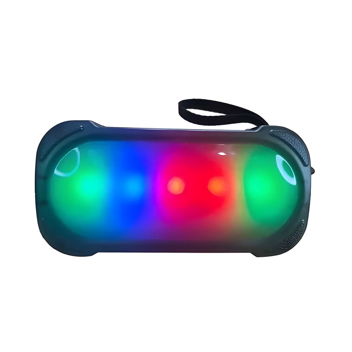 GENERICO - Parlante portatil bluetooth luces rgb