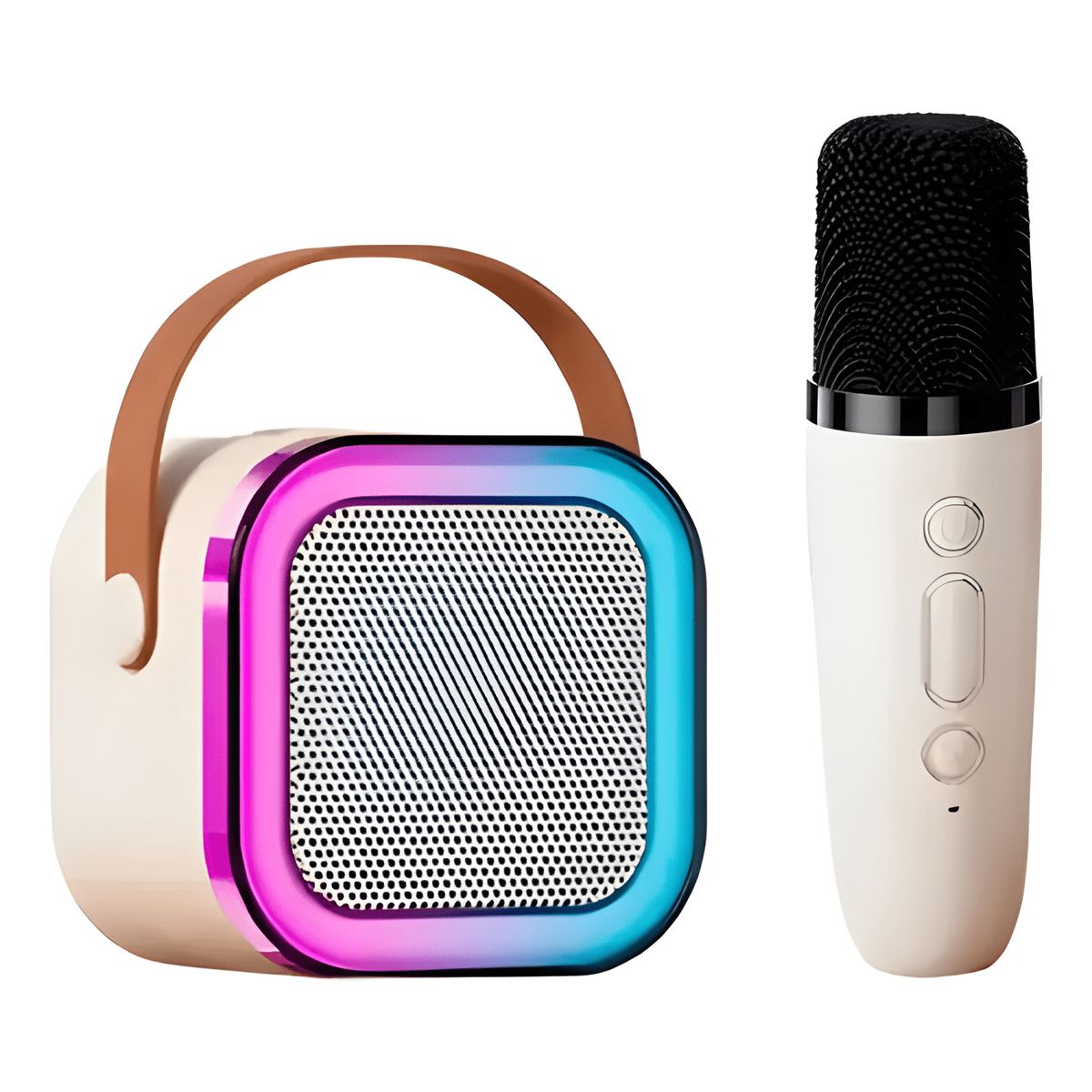 GENERICO - Mini parlante karaoke bluetooth para niños con micrófono