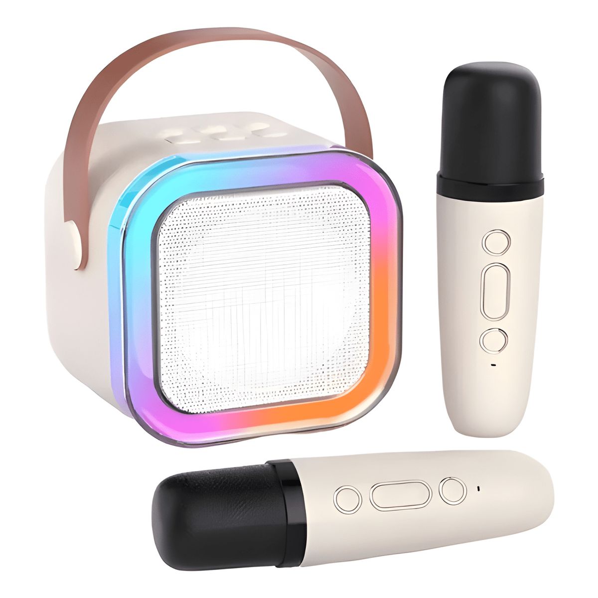 GENERICO - Mini parlante karaoke bluetooth para niños con micrófono