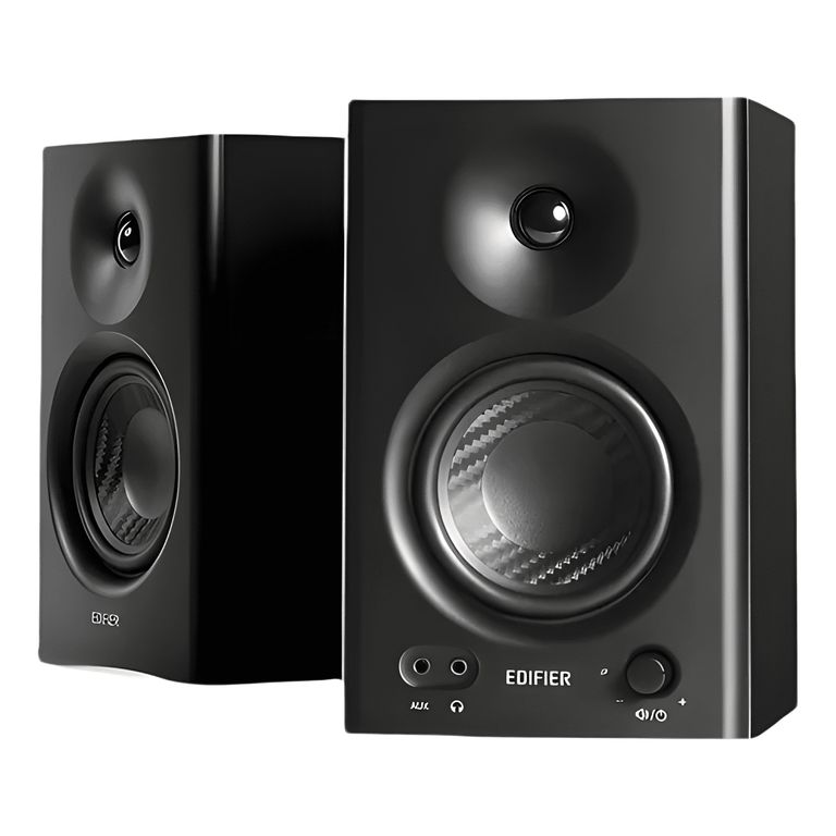 Parlante dual monitor estudio trs altavoz