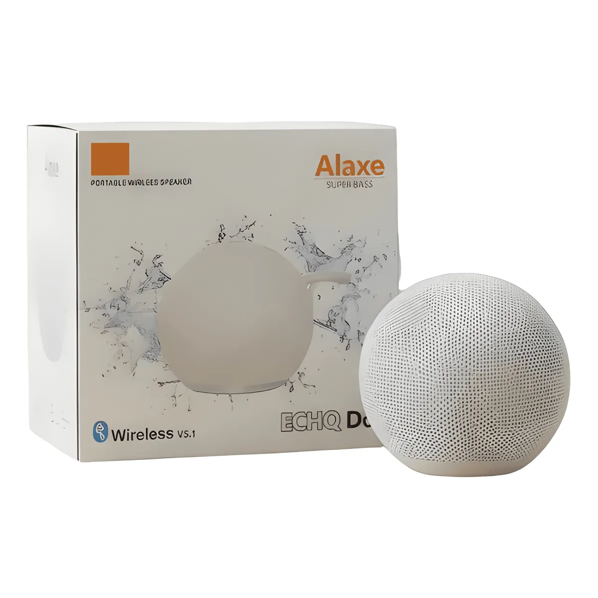 GENERICO - Parlante inteligente alaxe radio bluetooth comando de voz