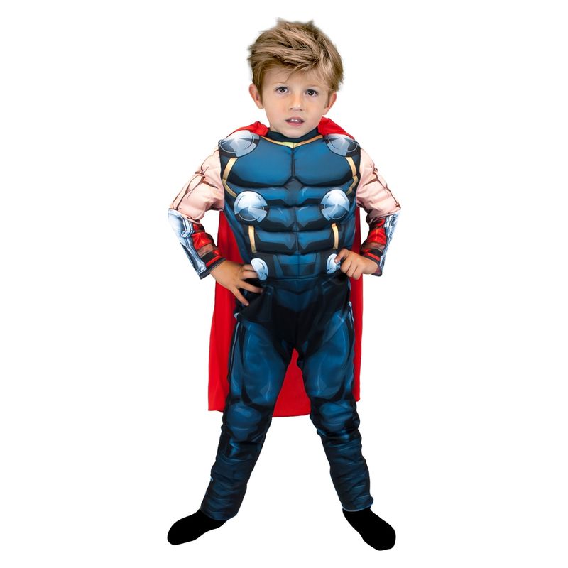 GLAM - Disfraz Halloween Thor deluxe Talla 7/8 Glam