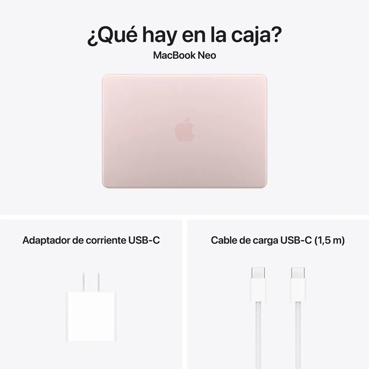 APPLE PORTÁTIL APPLE MACBOOK NEO 13 PULGADAS 8GB 512GB NUEVO