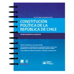 TOP10BOOKS - LIBRO Constitución Política De La República De Chile (anillada)