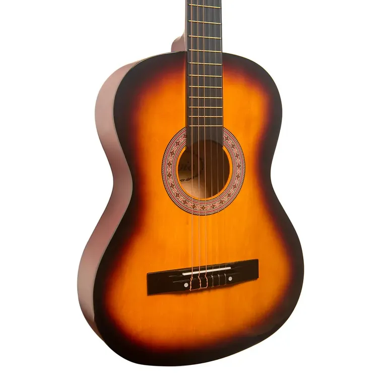 Guitarra Clasica Sun 38 Pulgadas 95Cms con Afinador y Unetas