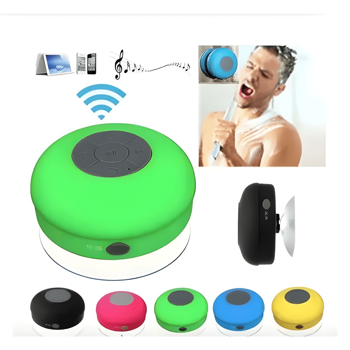 GENERICO - Parlante portátil bluetooth xd djs a prueba de agua