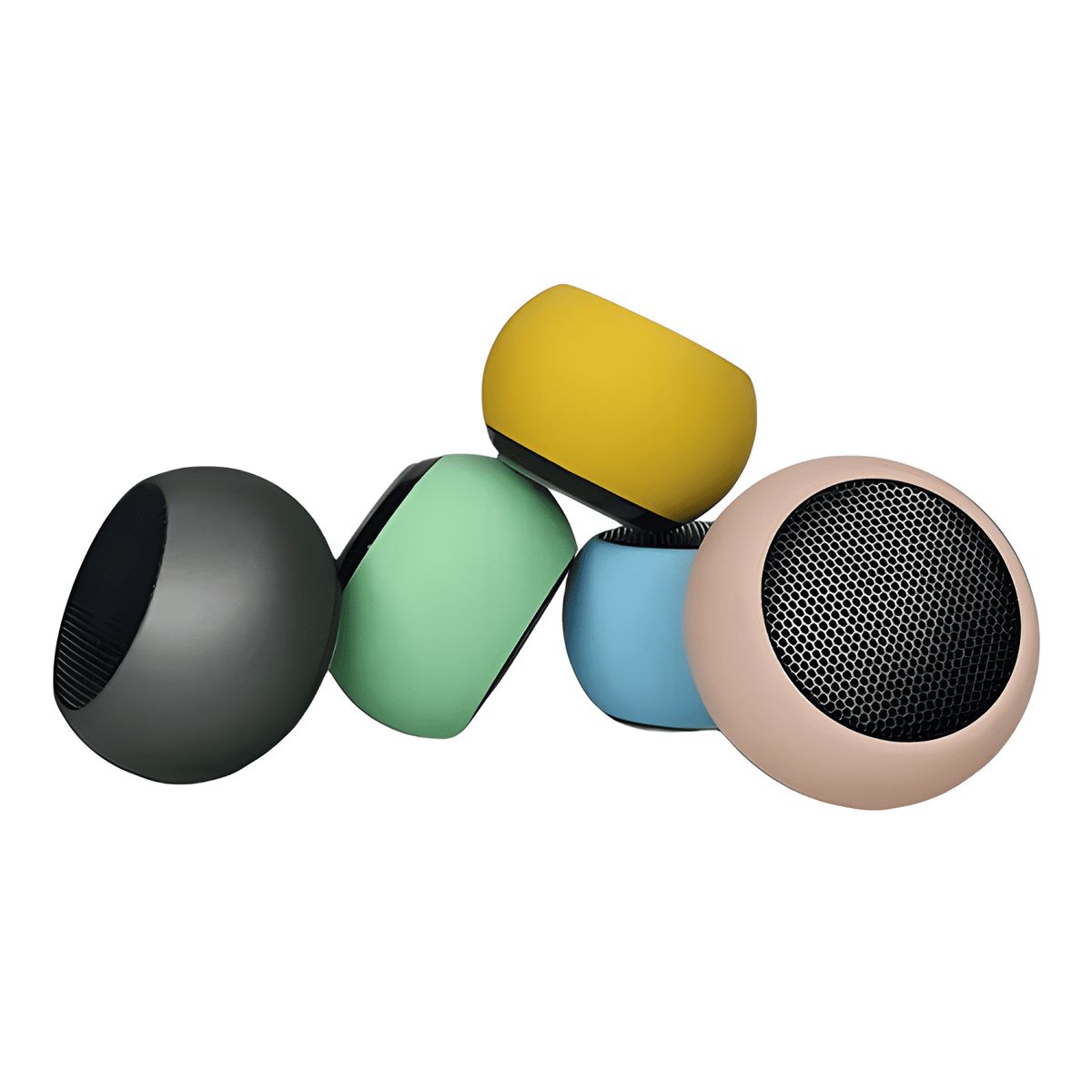 GENERICO - Mini parlante bluetooth recargable usb portatil Negro