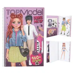 DEPESCHE - Cuaderno Visteme Y Diseñame Grande Rebel Kitty Topmodel