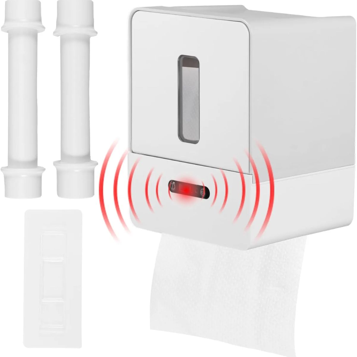 AIZO - Dispensador de Papel sin Contacto con Sensor a 10 cm blanco