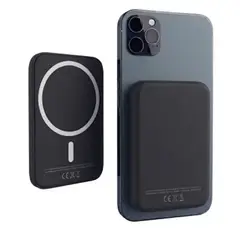 GENERICO - Batería Externa Powerbank Inalámbrica Magnética 20.000 Mah