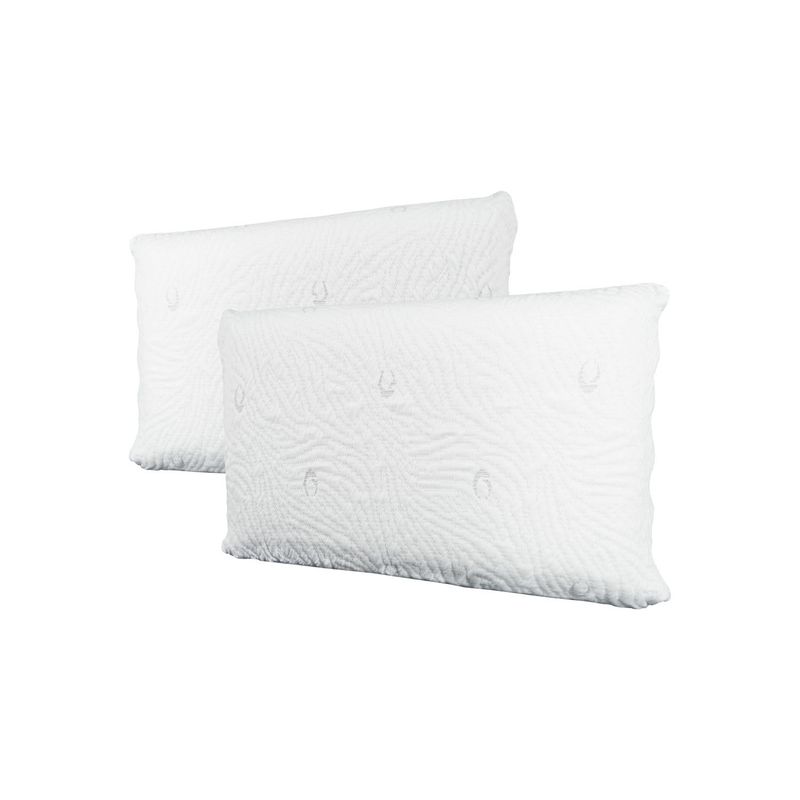 FLEX - Pack Almohadas Viscoelastica Salus King 80x40 Flex