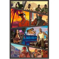 VATYERTY - Cuadro Pósteres De Series De Videojuegos
