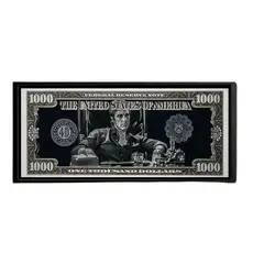 VATYERTY - Billete De Dólar De Tony Montana, Lienzo De La Película Scarface