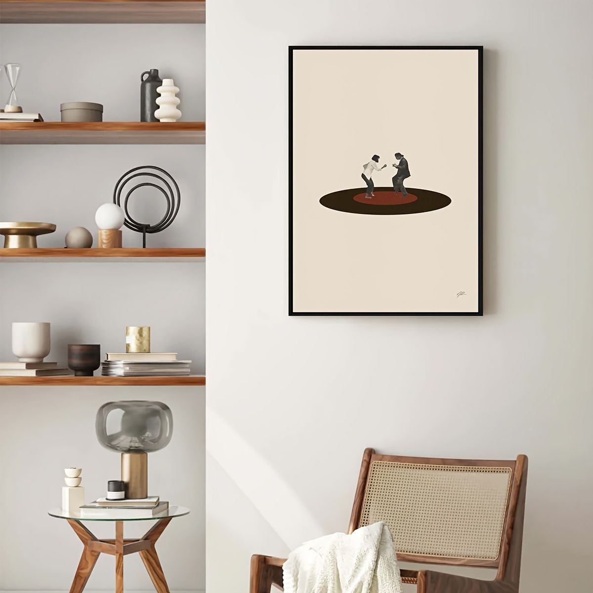 VATYERTY - Póster Minimalista De La Película Pulp Fiction