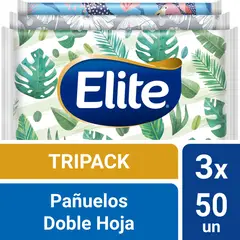 ELITE - Pack 3 Pañuelos Faciales Toda Ocasión 50 Un