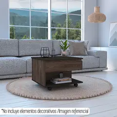 TUHOME - Mesa De Centro Cuadrada