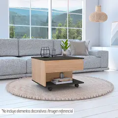 TUHOME - Mesa De Centro Cuadrada