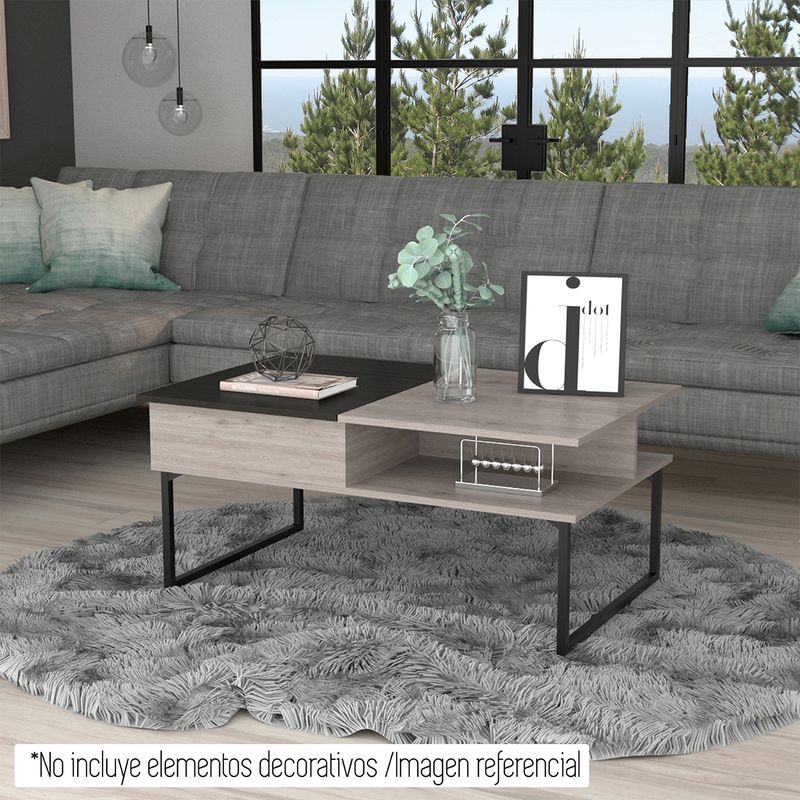 TUHOME - Mesa de Centro Rectangular Tuhome
