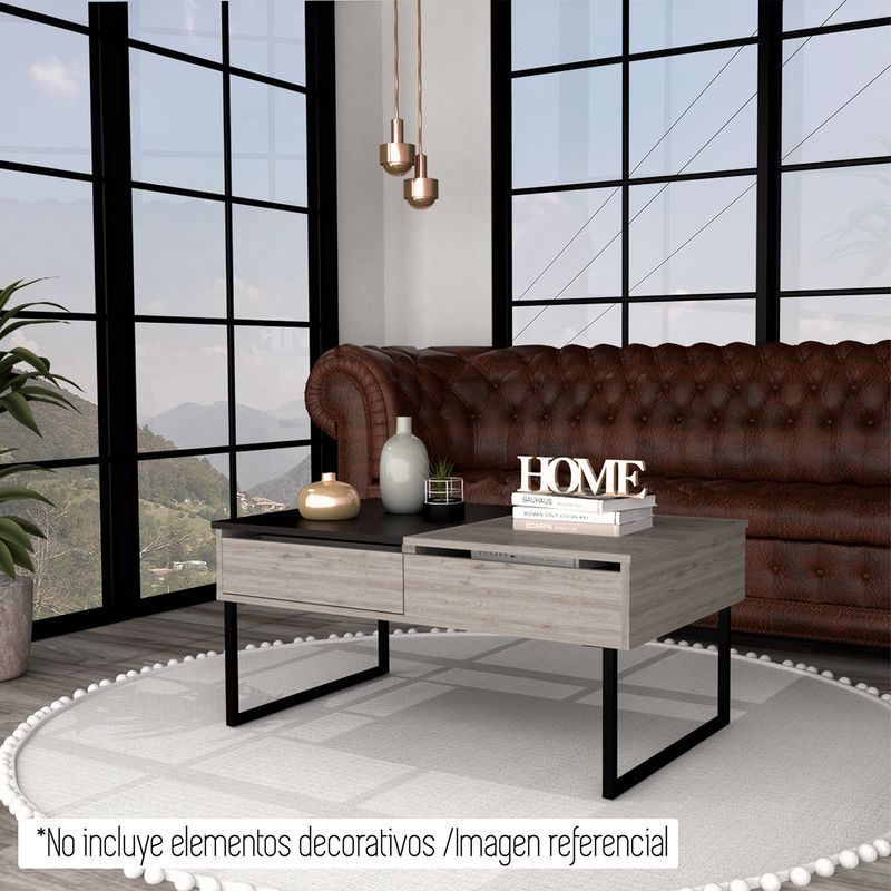 TUHOME - Mesa De Centro Rectangular Tuhome