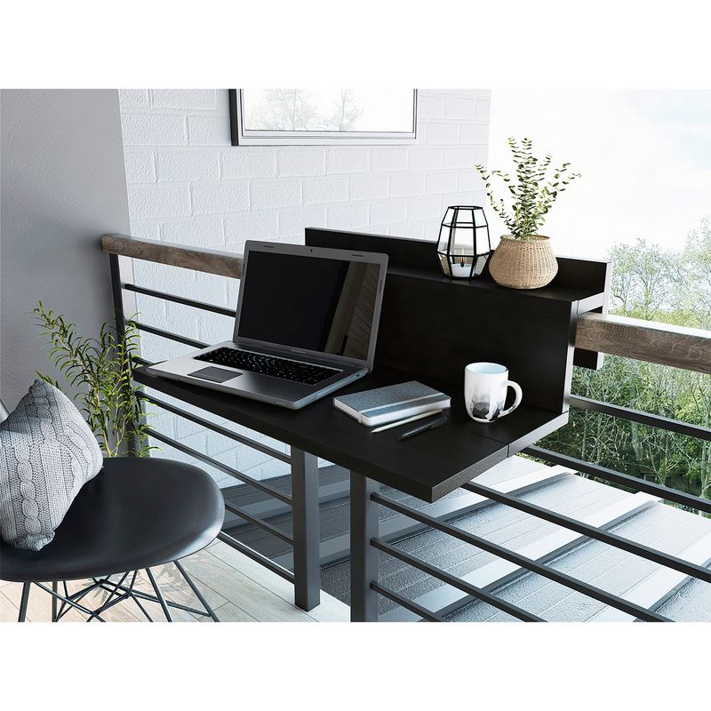 TUHOME - Escritorio Terraza Office 1 Wengue Tuhome